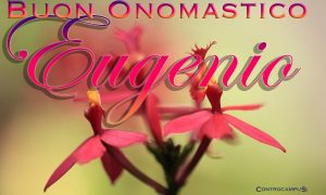 Immagini auguri buon onomastico per Sant Eugenio