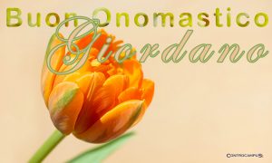 Immagini auguri onomastico San Giordano