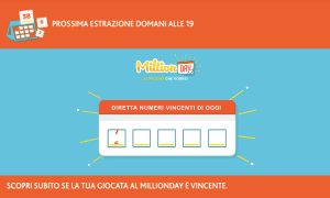 Estrazione MillionDAY oggi 28 settembre 2024