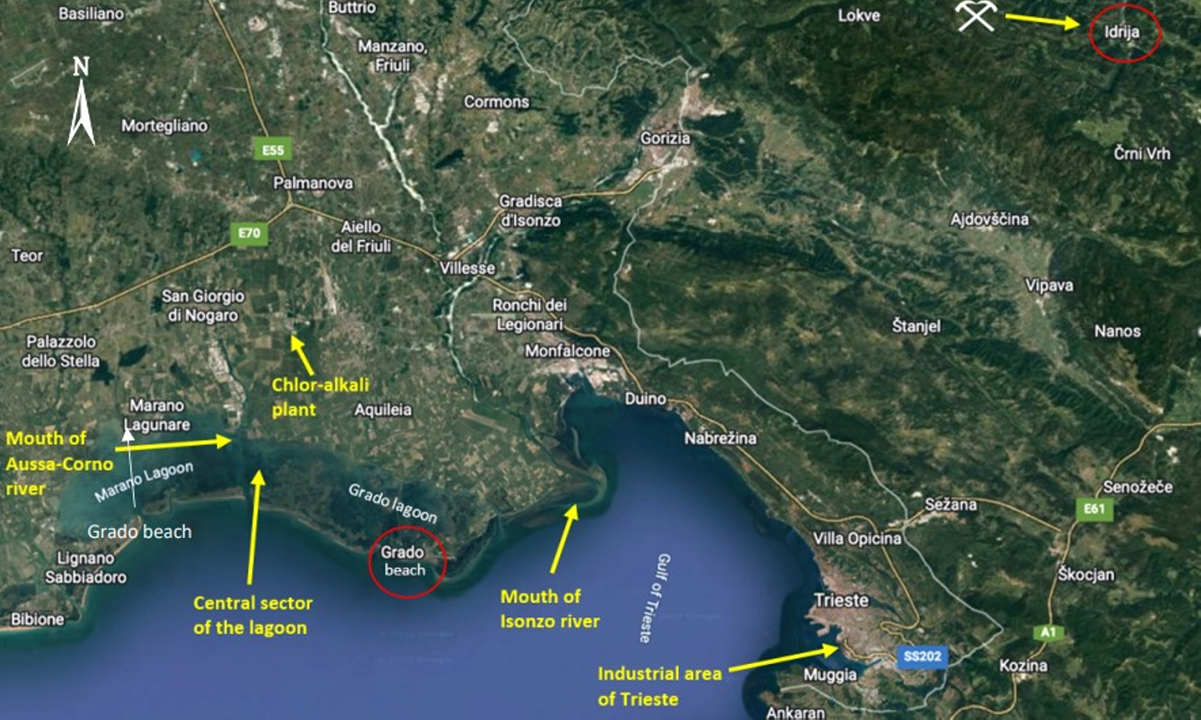 Contaminazione da mercurio nel Golfo di Trieste